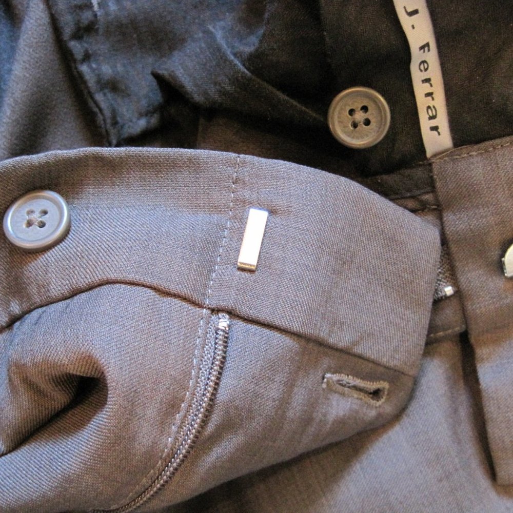 jf j.ferrar gray dress pants size 32W/30L - Picture 11 of 14